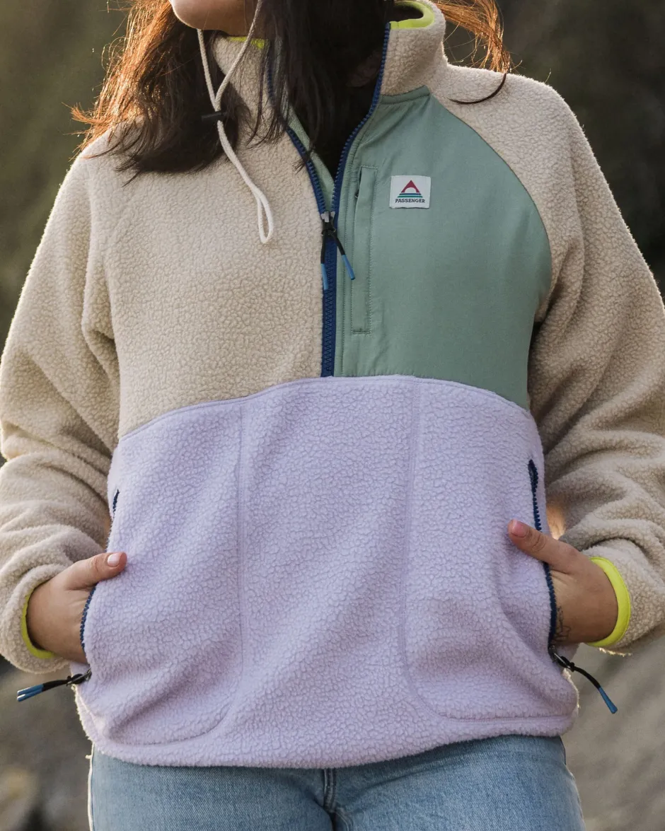 Fleece|Fleece>Passenger Home 2.0 Recycled Sherpa Fleece Lilac Mist
