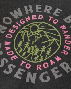 Hoodies & Sweatshirts>Passenger In The Woods Hoodie Black