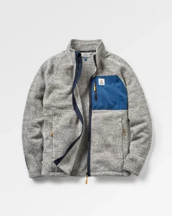 Fleece|Fleece>Floris van Bommel Incline Recycled Polartec® Fleece Grey Marl