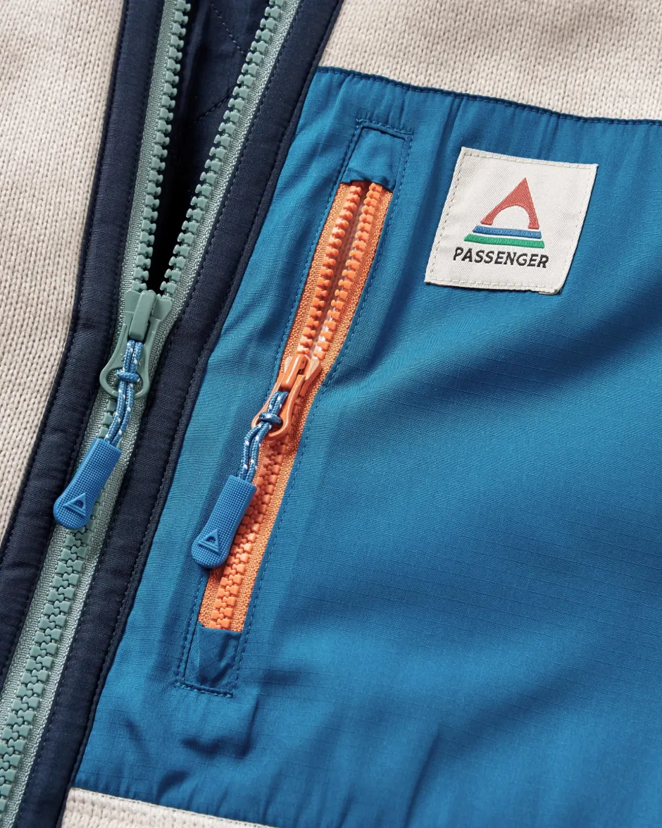 Fleece|Fleece>Passenger Incline Recycled Polartec® Fleece Vintage White