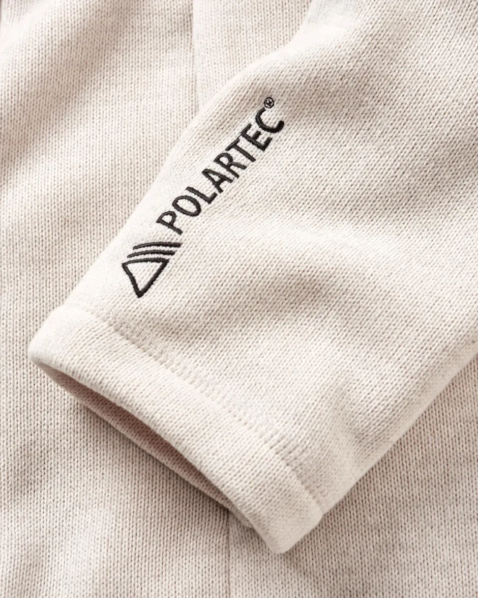 Fleece|Fleece>Passenger Incline Recycled Polartec® Fleece Vintage White