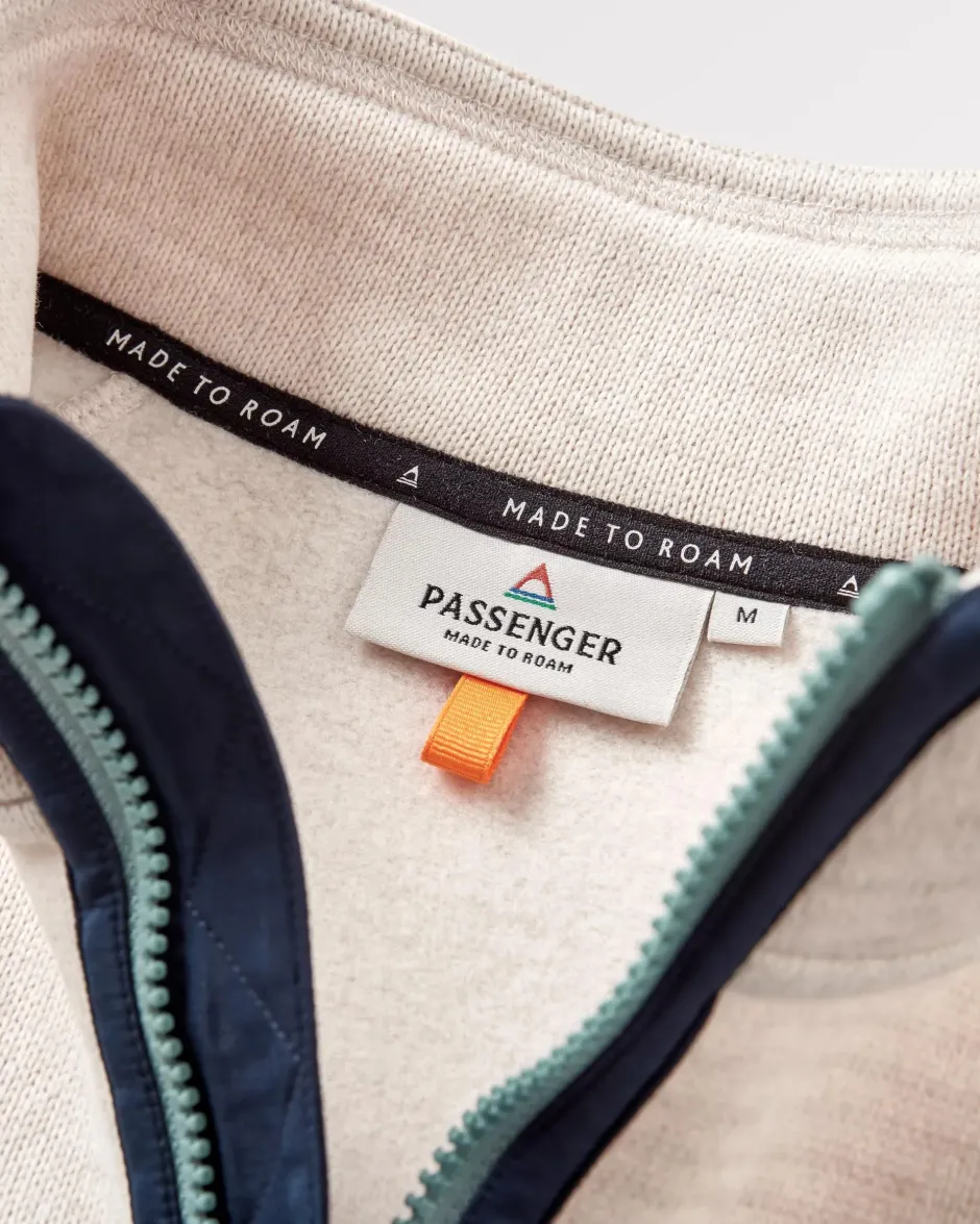 Fleece|Fleece>Passenger Incline Recycled Polartec® Fleece Vintage White