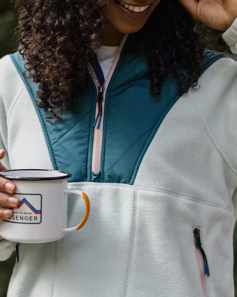 Fleece|Fleece>Passenger Juana Recycled Polar Hooded Fleece Surf Spray
