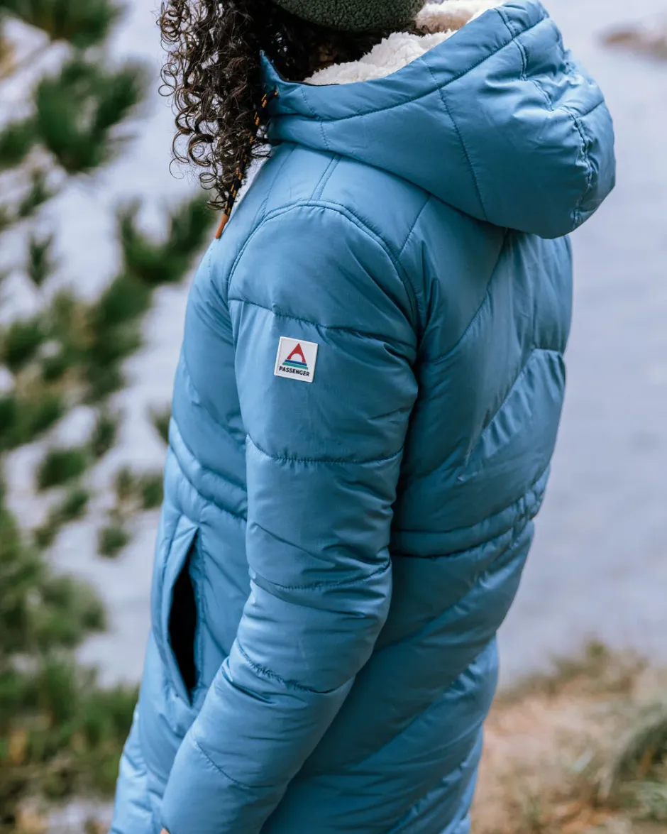 Women's Outlet|Women's>Passenger Kinsey Recycled 2.0 Jacket Washed Blue