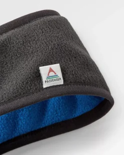Accessories|Men's Outlet>Passenger Larch Recycled Polar Fleece Headband Black