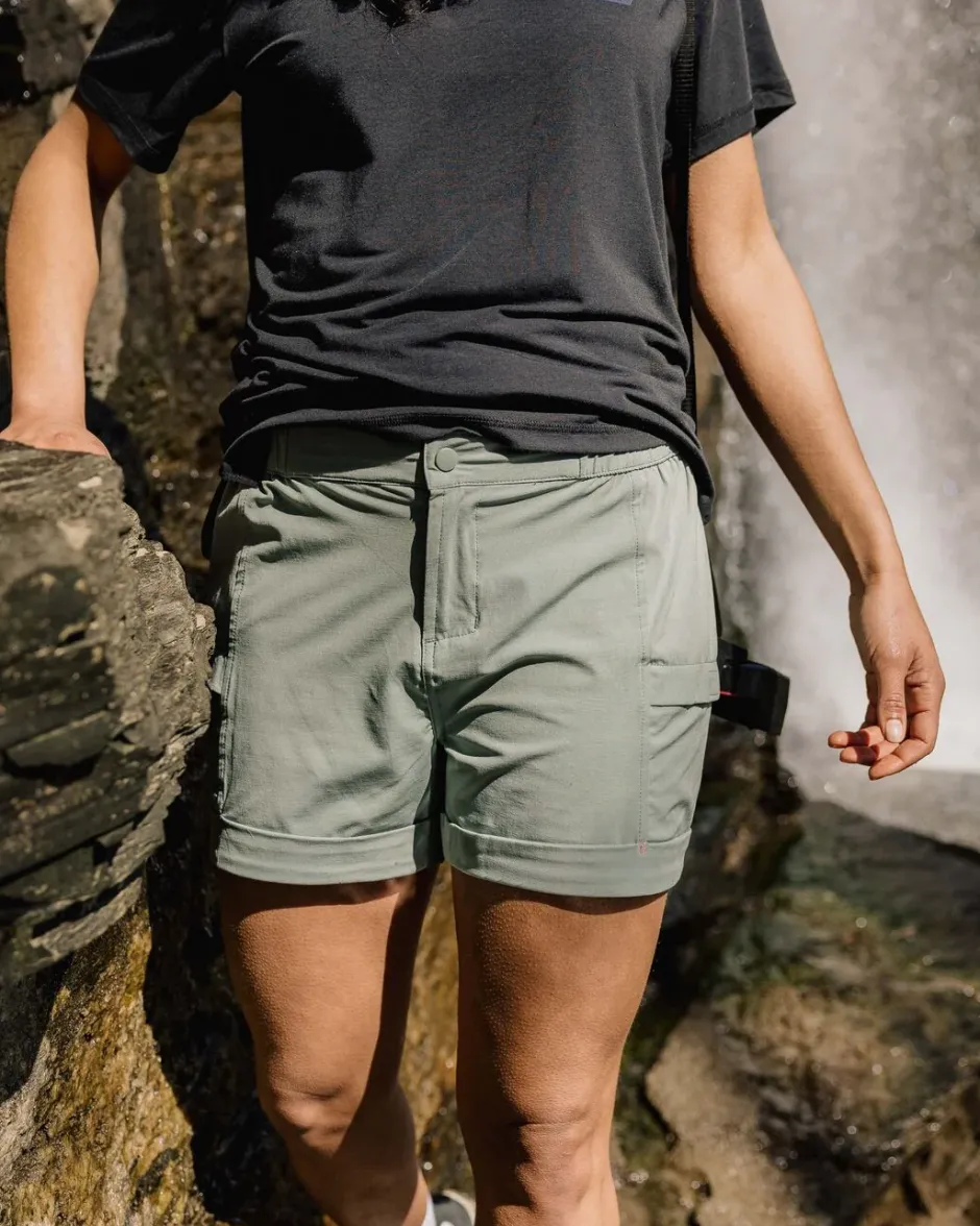 Shorts|Activewear>Passenger Laura Fixed Waist Short Pistachio