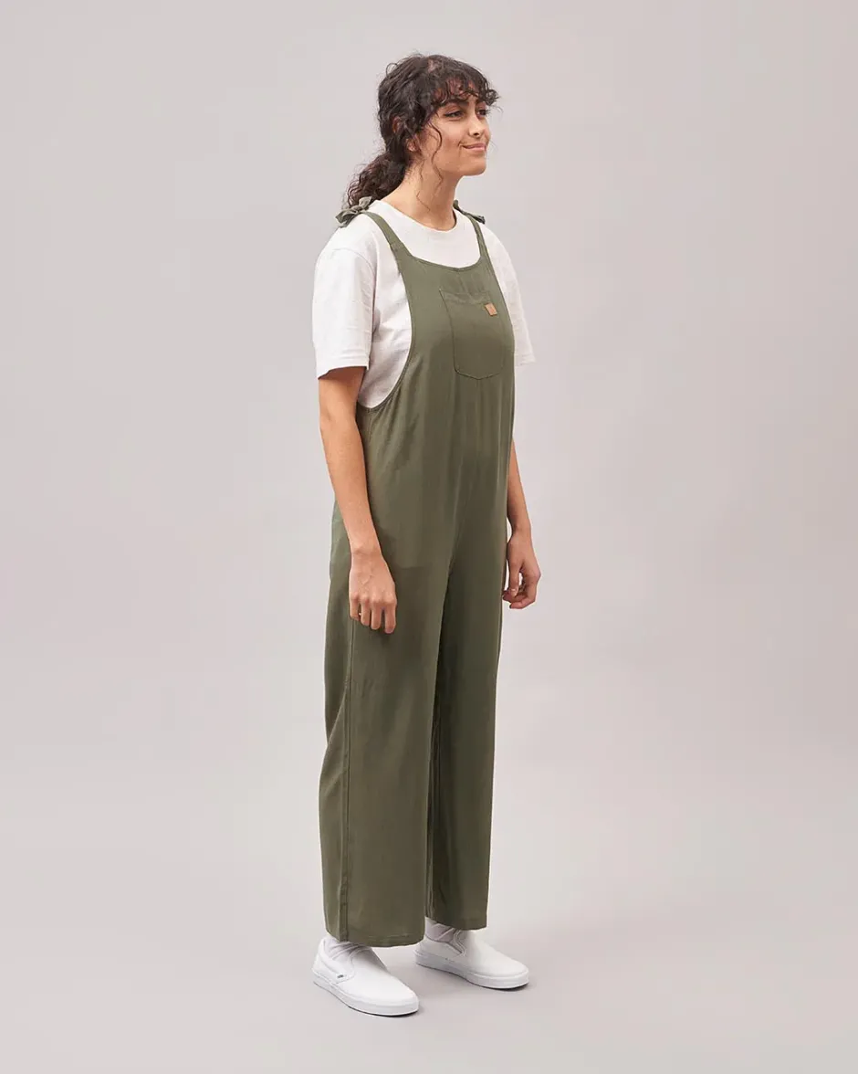 Dungarees & Pants|Women's Outlet>Passenger Lazy Day Dungarees Khaki