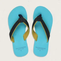 Flip Flops & Sandals|Flip Flops & Sandals>Passenger Lima Flip Flop Pastel Turquoise