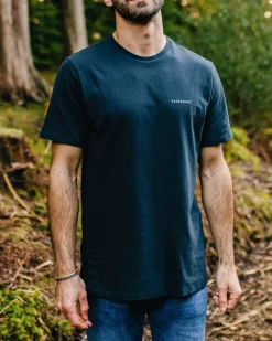 T-Shirts & Tank Tops|Best Sellers>Passenger Made To Roam Recycled Cotton T-Shirt Deep Navy