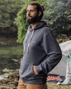 Hoodies & Sweatshirts|Best Sellers>Passenger Made To Roam Recycled Hoodie Faded Black
