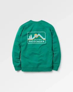 Hoodies & Sweatshirts|Best Sellers>Passenger Made To Roam Sweatshirt Forest Green