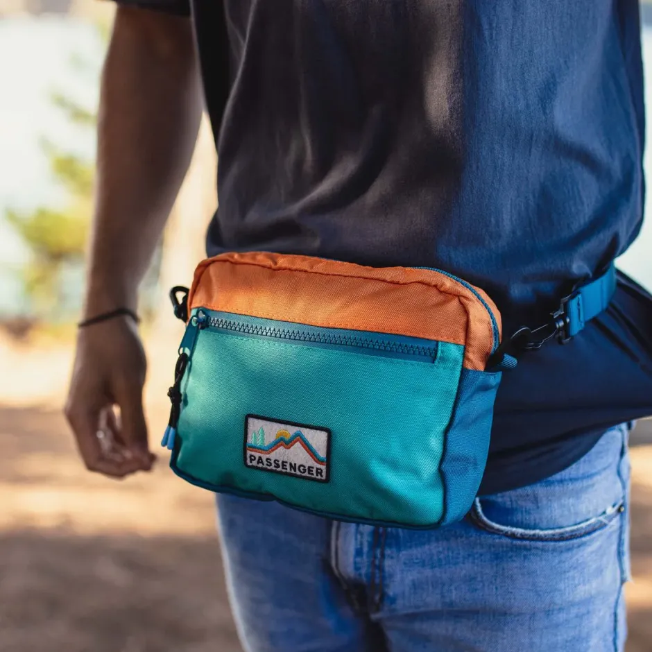 Backpacks & Bags|Backpacks & Bags>Passenger Mainland Recycled Hip Pack Multi Colour