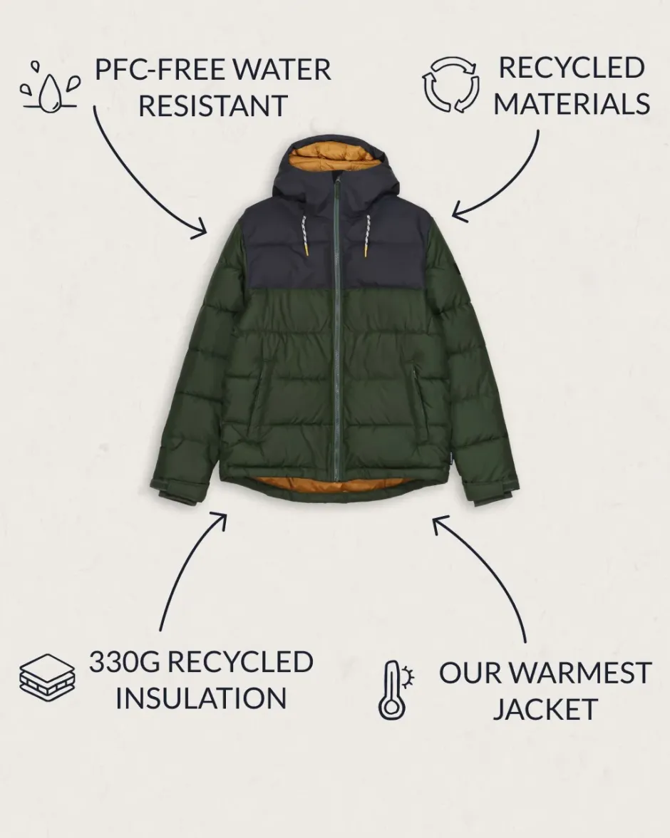 Men's Outlet|Men's>Floris van Bommel Manitoba Recycled Jacket Fir Tree