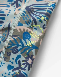 Leggings|Dungarees & Pants>Passenger Mantra Recycled Leggings Abstract Seaweed Pistachio