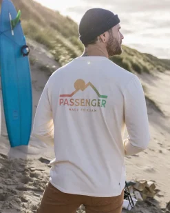 T-Shirts & Tank Tops|Men's Outlet>Passenger MTR Recycled Cotton LS T-Shirt Birch