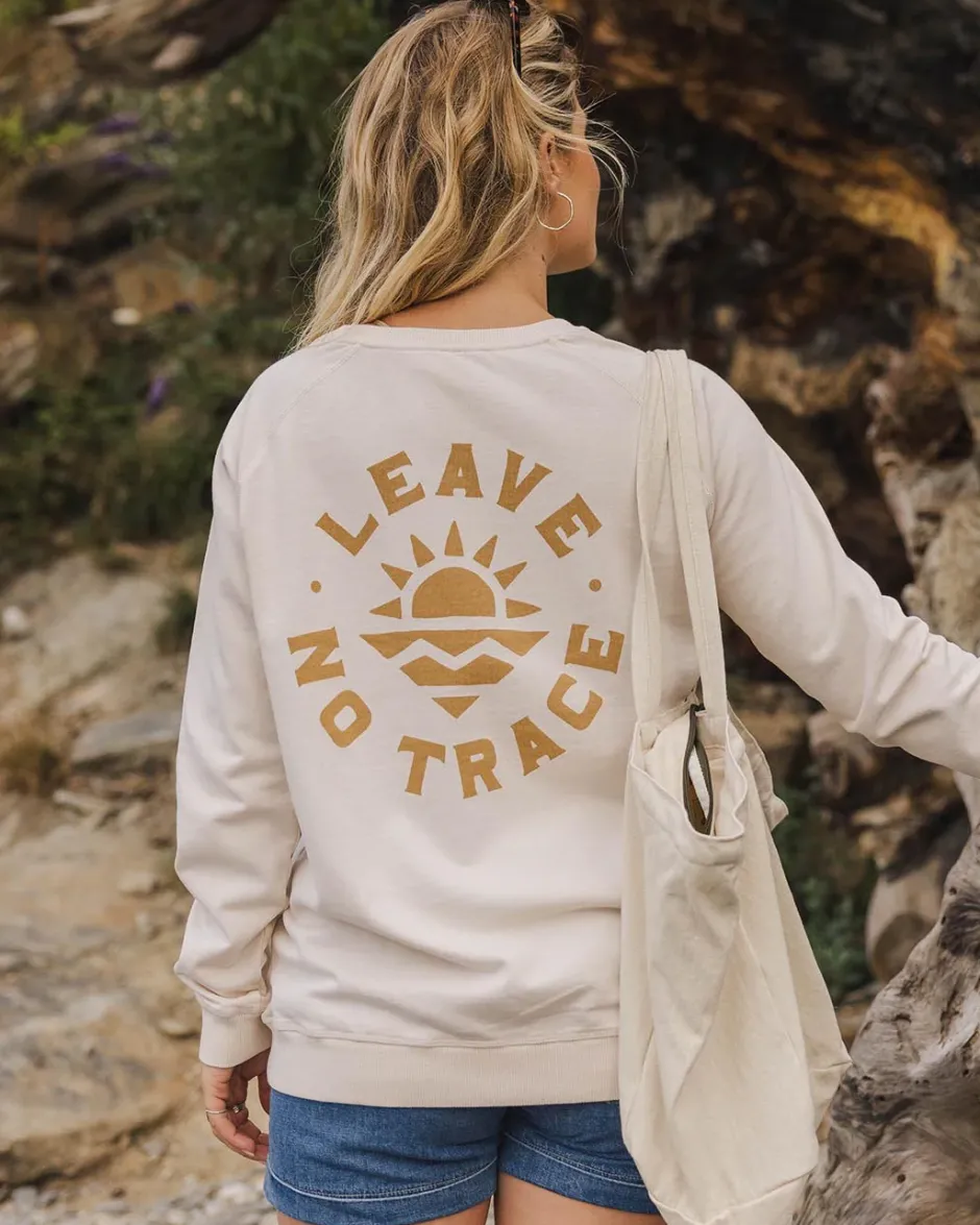 Hoodies & Sweatshirts|Women's Outlet>Passenger Mystic Recycled Cotton Sweatshirt Birch