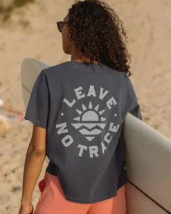 Tops & T-Shirts|Women's Outlet>Passenger Mystic Recycled Cotton T-Shirt Dark Denim