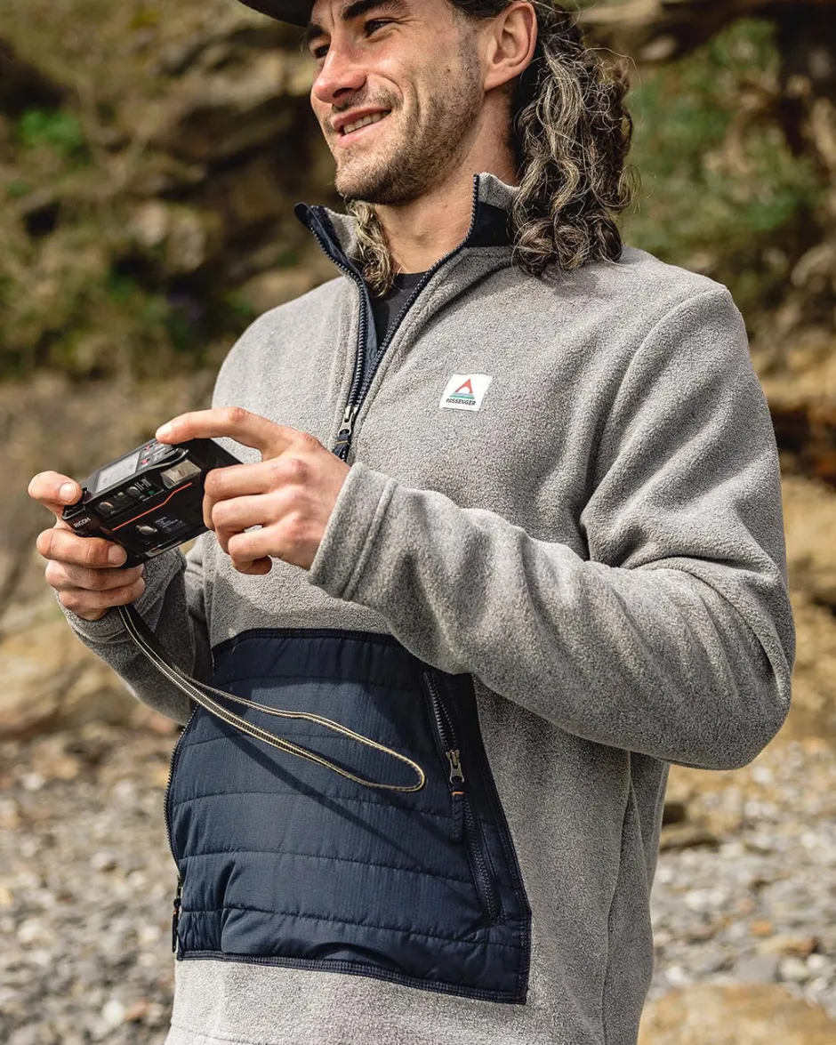 Fleece|Fleece>Passenger Oceanside Recycled Polar Fleece Grey Marl