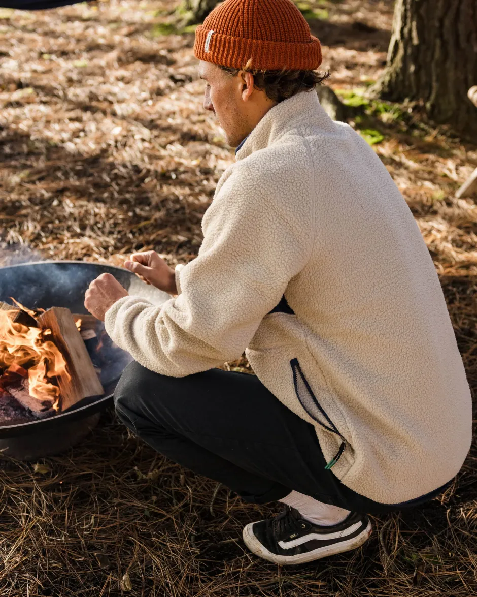 Winter Road Trip Essentials|Best Sellers>Passenger Offgrid 2.0 Recycled Sherpa Fleece Oatmeal/Navy