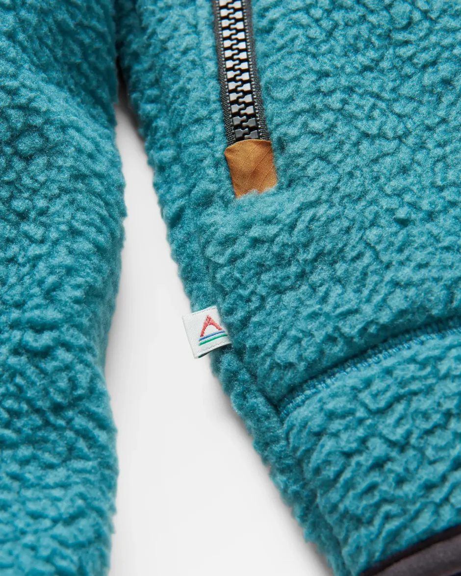 Fleece|Fleece>Floris van Bommel Offgrid 2.0 Recycled Sherpa Fleece Mediterranean