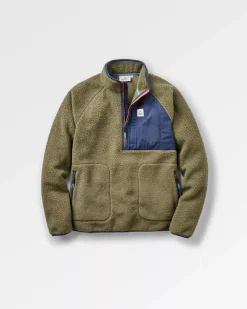 Fleece|Fleece>Passenger Offgrid 2.0 Recycled Sherpa Fleece Khaki