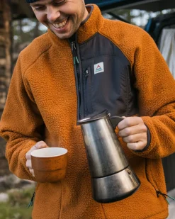 Fleece|Fleece>Passenger Offgrid 2.0 Recycled Sherpa Fleece Glazed Ginger