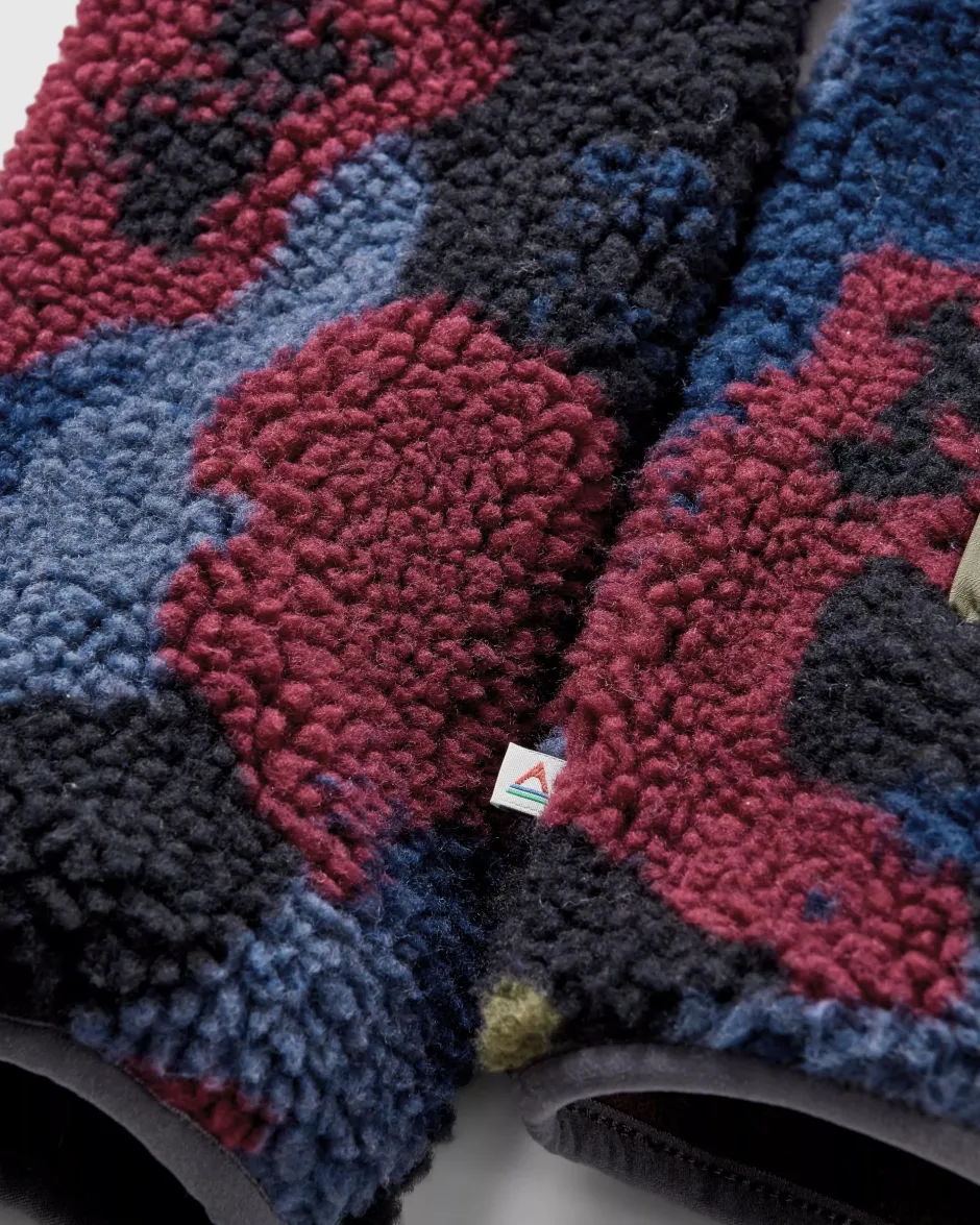 Fleece|Fleece>Passenger Offroad Recycled Sherpa 1/2 Zip Fleece Sycamore Pattern