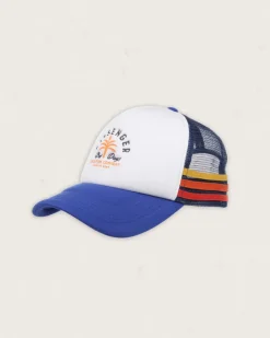 Accessories|Caps & Hats>Passenger Onda Snapback Trucker Cap True Blue