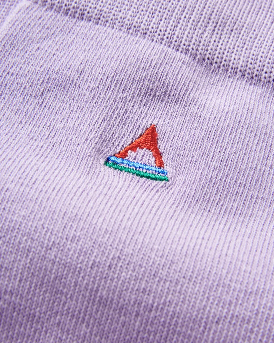 Socks|Socks>Passenger Organic Crew Socks Dusty Lilac