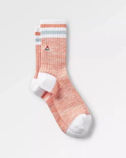 Socks|Socks>Passenger Organic Mid-weight Rib Socks Apricot