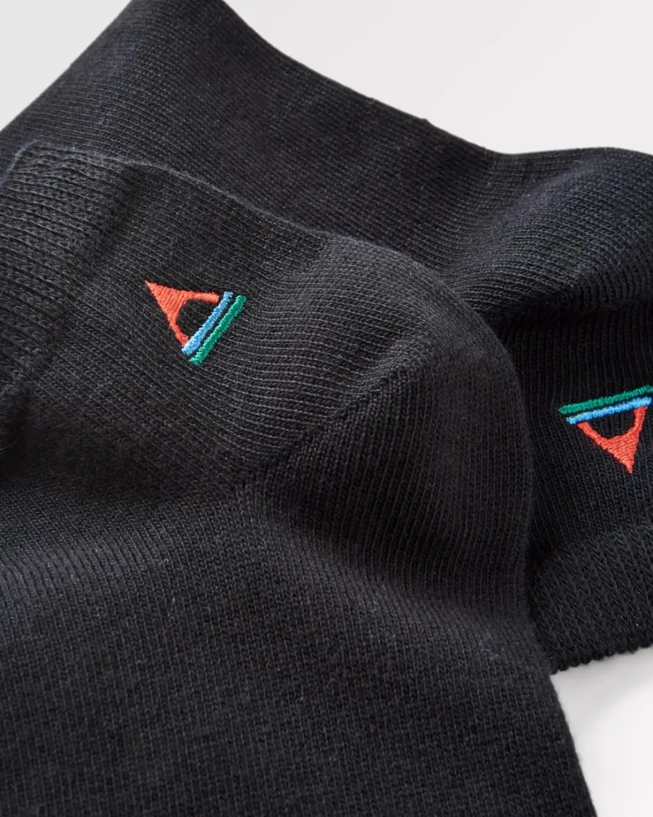 Socks|Socks>Passenger Organic Trainer Socks Black