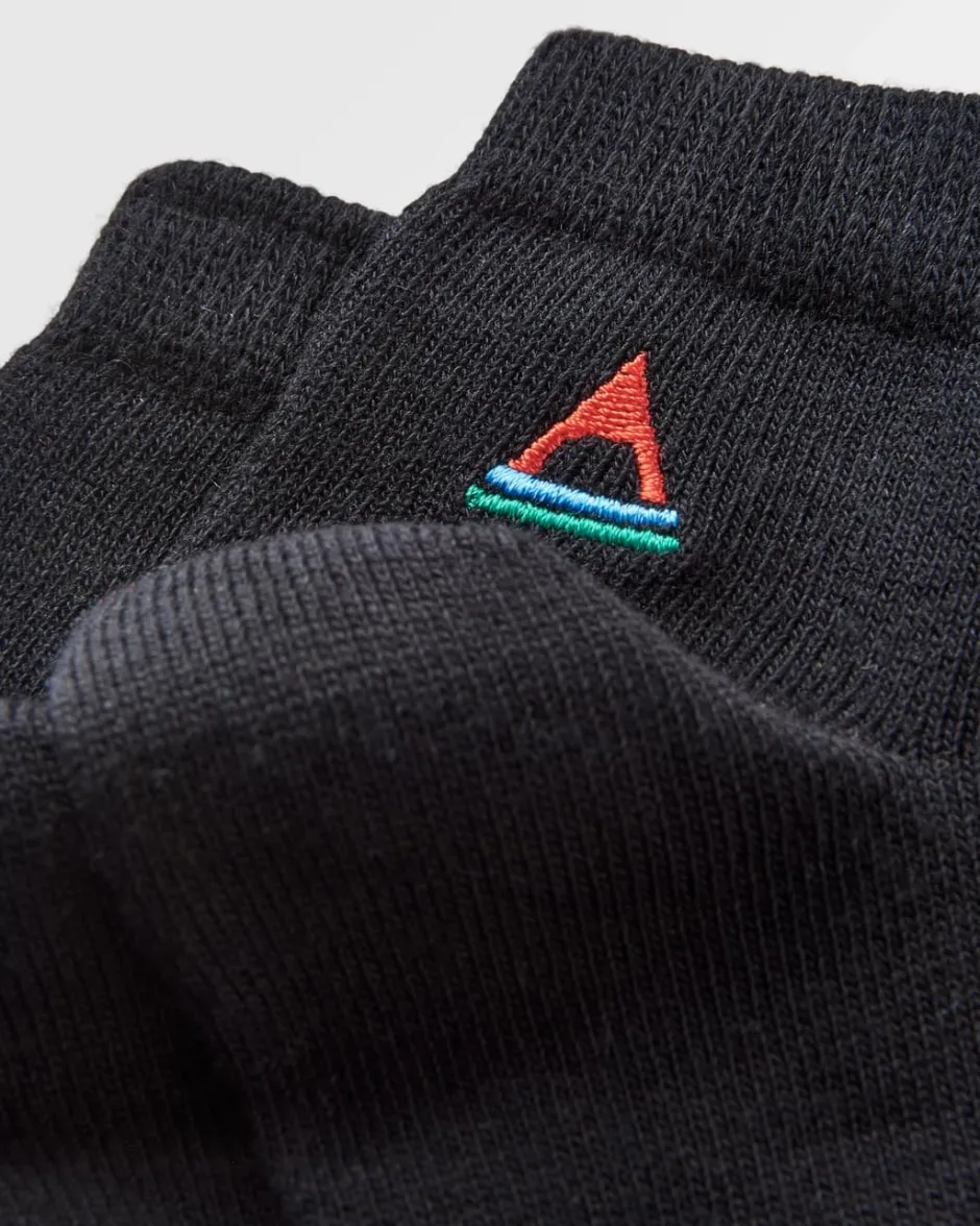 Socks|Socks>Passenger Organic Trainer Socks Black