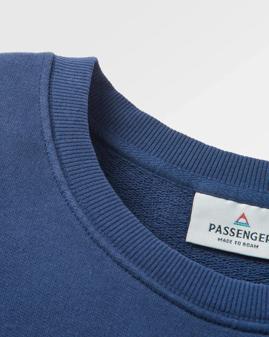 Hoodies & Sweatshirts>Passenger Outlook Sweatshirt Rich Navy
