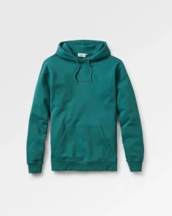 Hoodies & Sweatshirts|Best Sellers>Passenger Pace Recycled Cotton Hoodie Deep Ocean
