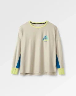 Tops & T-Shirts|Activewear>Passenger Pacifica Recycled Active LS Top Birch Marl