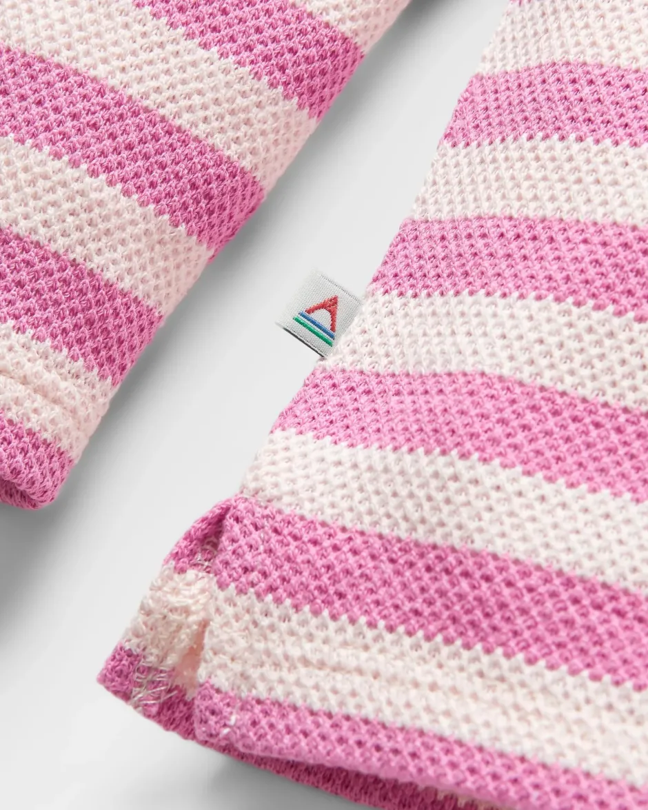 Tops & T-Shirts>Passenger Panorama Striped LS T-Shirt Mauve Haze Stripe