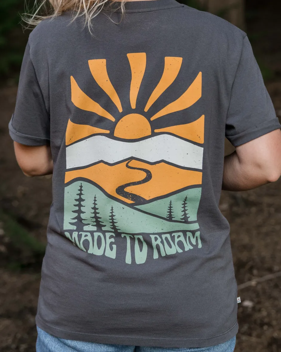 Tops & T-Shirts>Passenger Perfect Days T-Shirt Charcoal