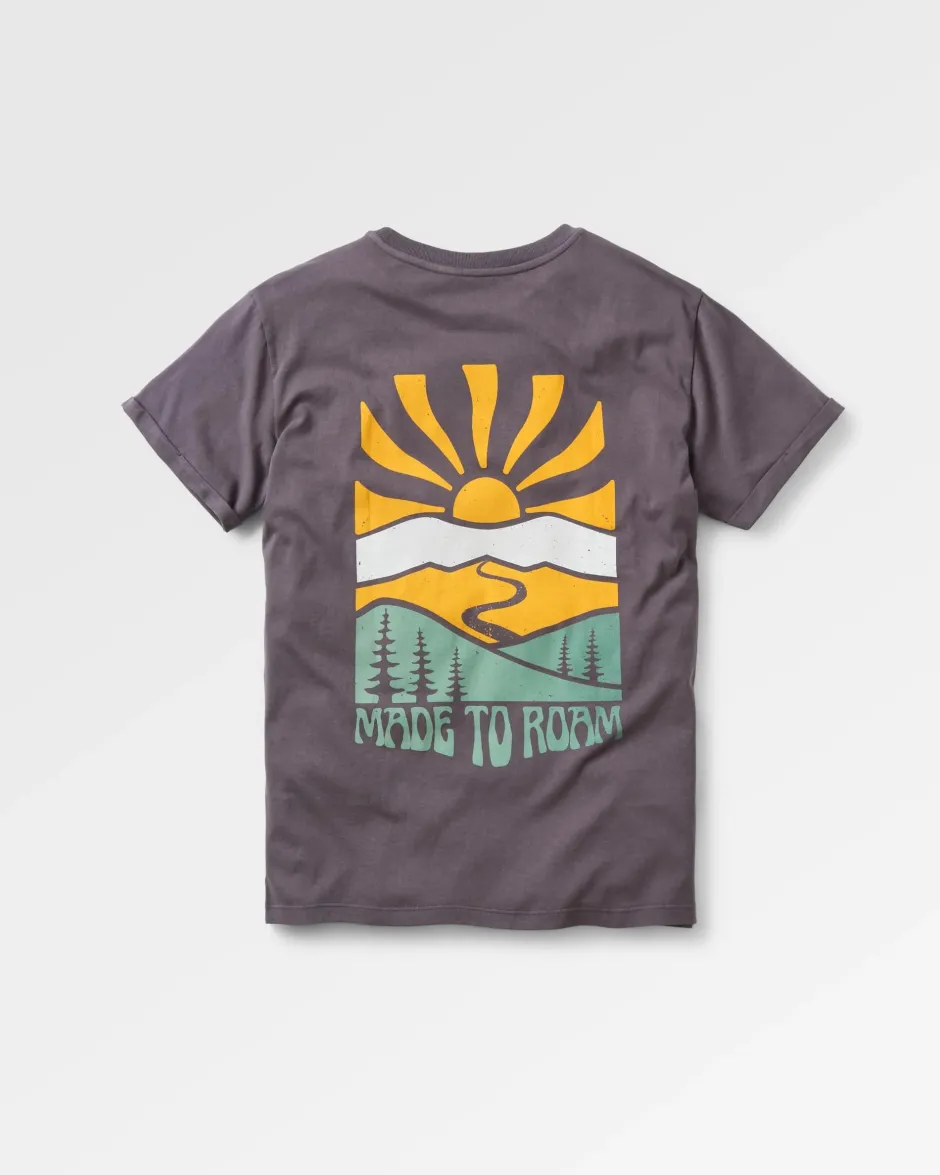 Tops & T-Shirts>Passenger Perfect Days T-Shirt Charcoal
