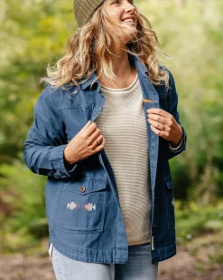 Women's Outlet|Women's>Passenger Pine Organic Cotton Jacket Dark Denim
