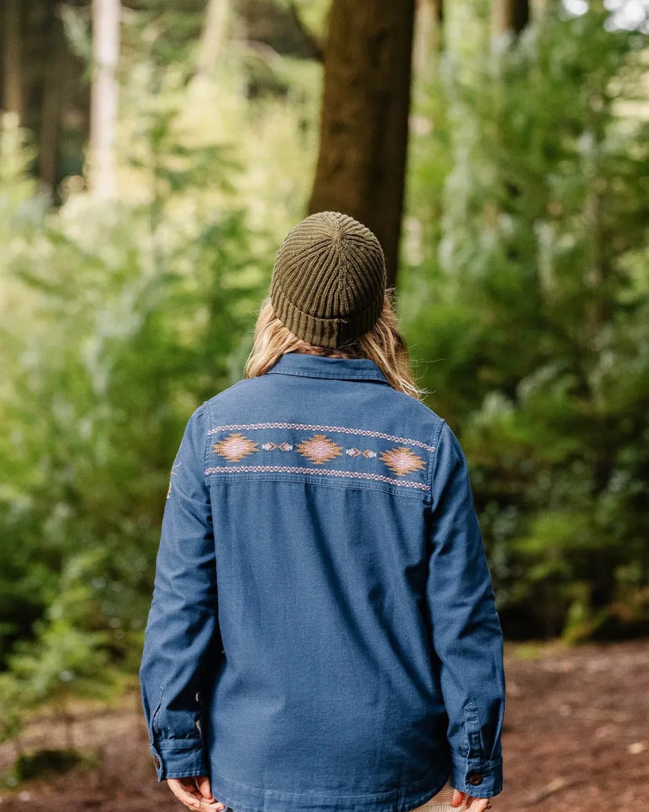 Women's Outlet|Women's>Passenger Pine Organic Cotton Jacket Dark Denim
