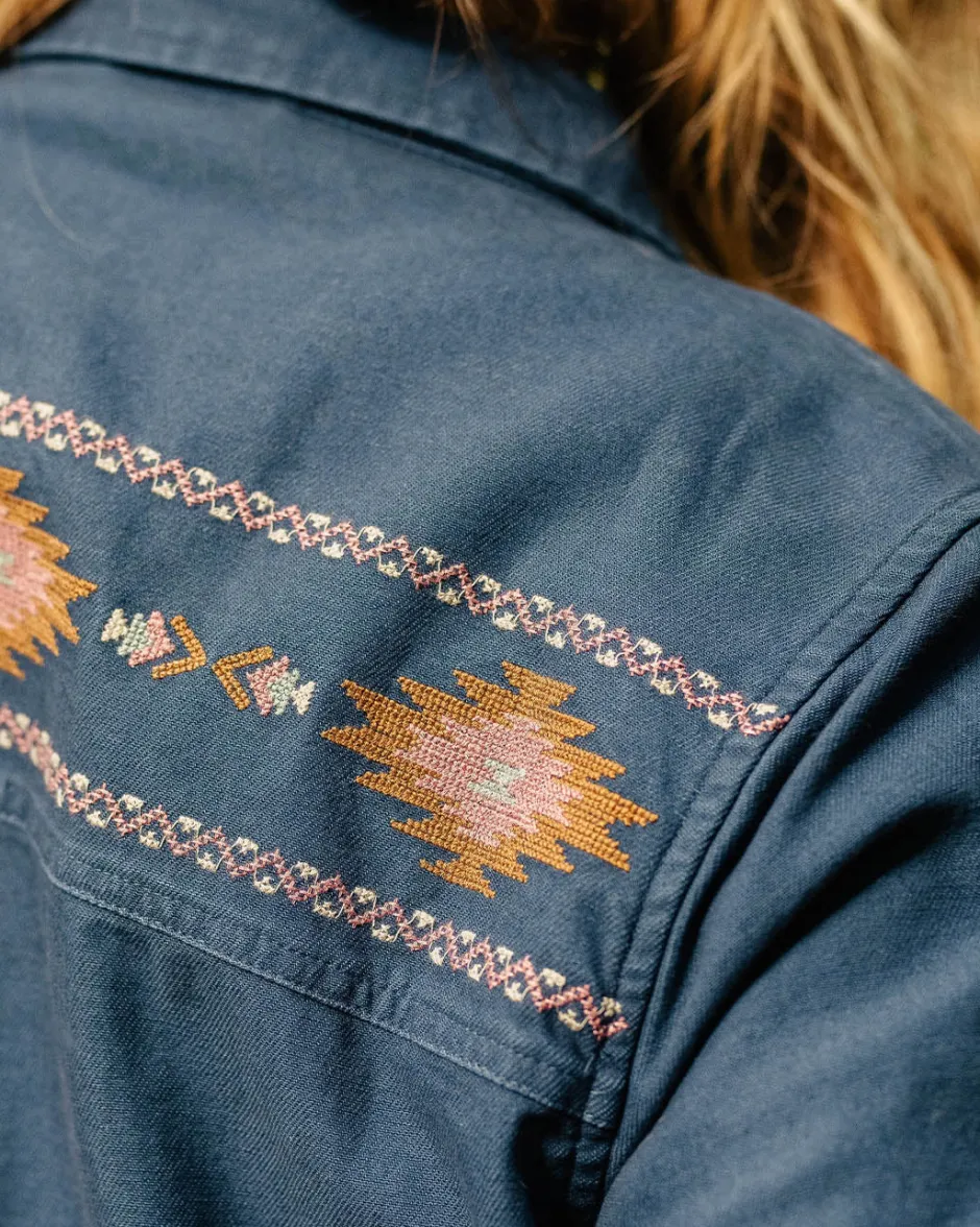 Women's Outlet|Women's>Passenger Pine Organic Cotton Jacket Dark Denim
