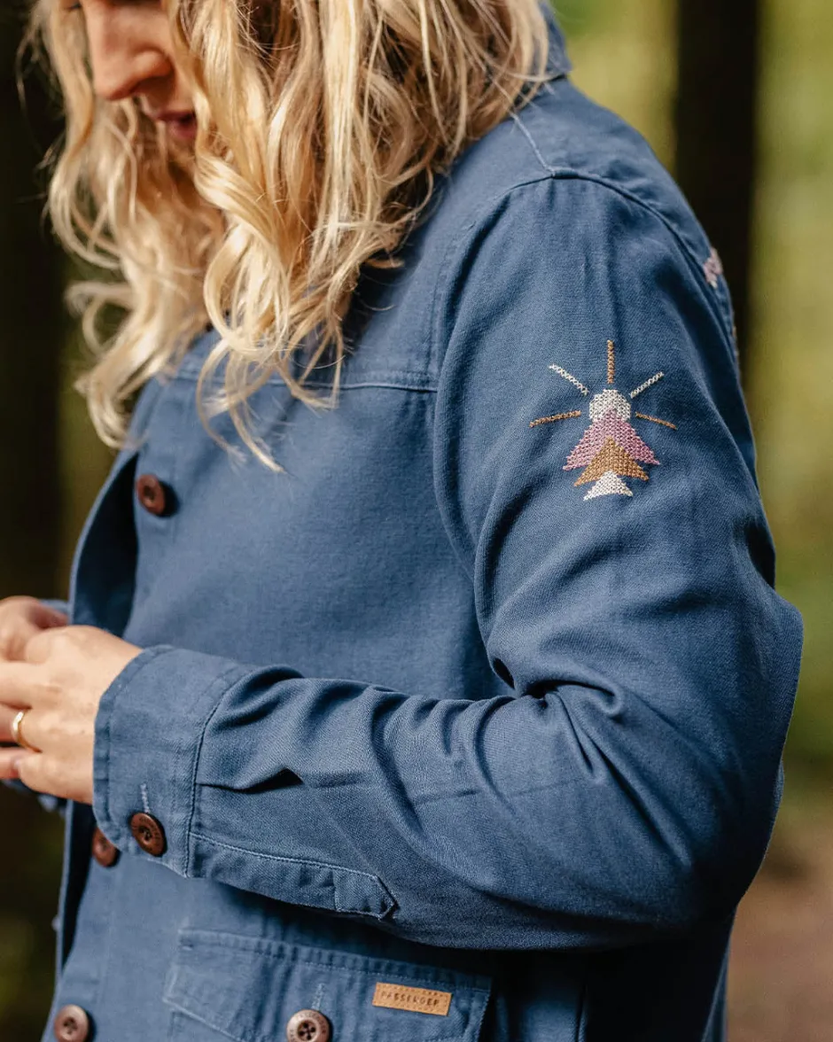 Women's Outlet|Women's>Passenger Pine Organic Cotton Jacket Dark Denim
