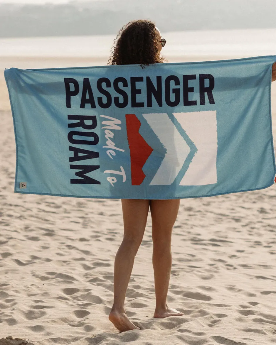 Accessories|Changing Robes & Ponchos>Passenger Portland Beach Recycled Towel Provincial Blue