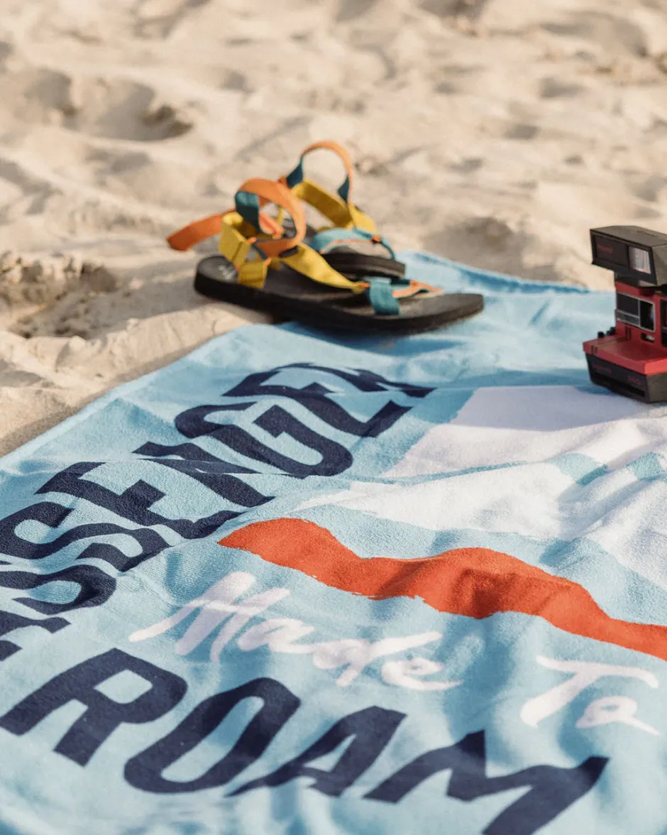 Accessories|Changing Robes & Ponchos>Passenger Portland Beach Recycled Towel Provincial Blue