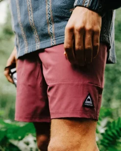 Surf Accessories|Surf Accessories>Floris van Bommel Porto Recycled All Purpose Swim Short Crushed Berry