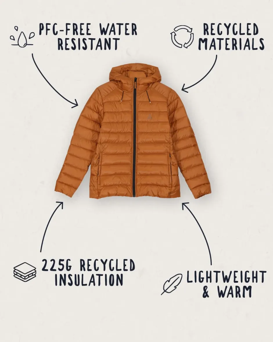 Insulated|Women's Outlet>Passenger Pow Recycled Insulated Jacket Glazed Ginger