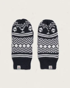 Gloves|Gloves>Passenger Powder Fleece Lined Recycled Acrylic Mittens Rich Navy
