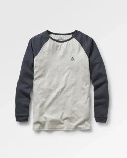 T-Shirts & Tank Tops|Best Sellers>Passenger Purpose Organic Cotton Raglan LS T-Shirt Black