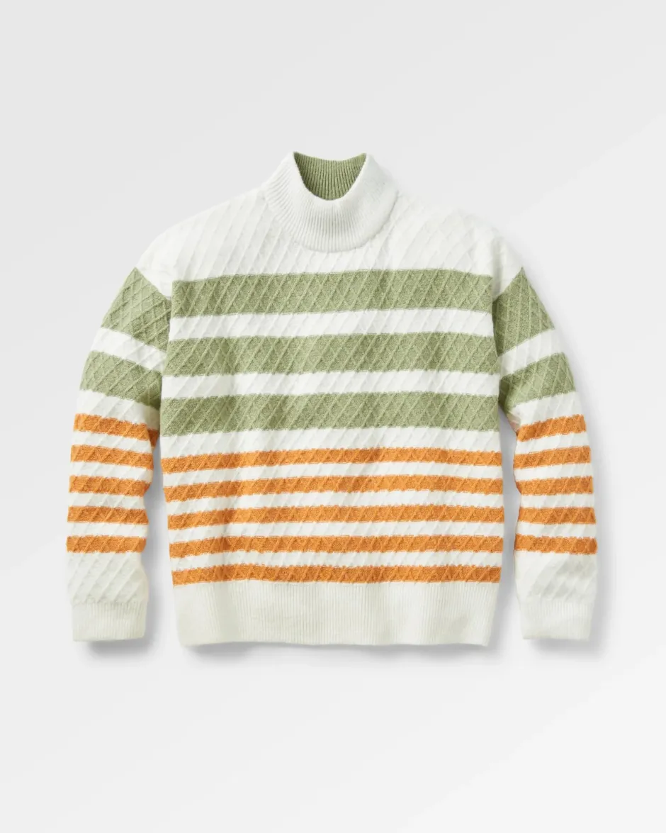 Knitwear|Women's Outlet>Passenger Ramble Recycled Knitted Jumper Off White