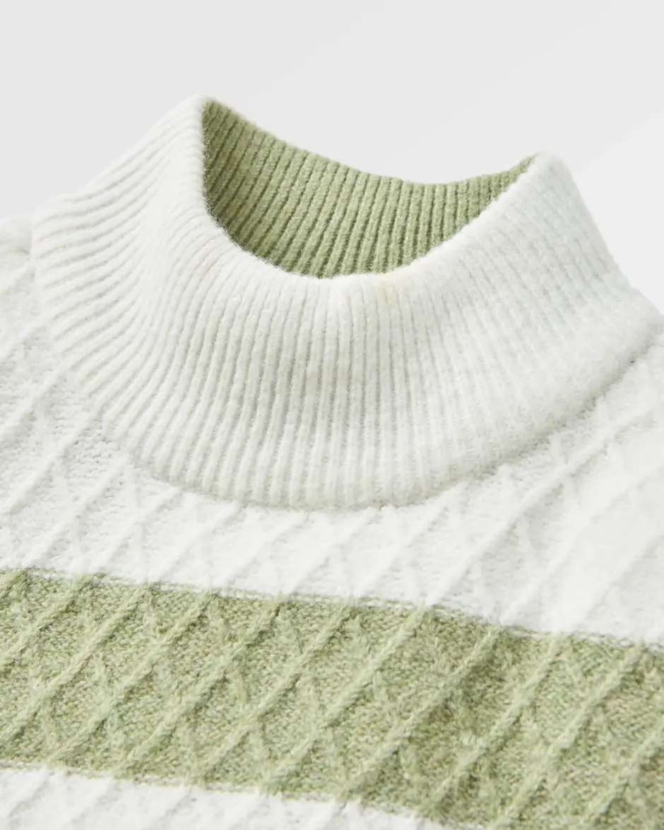 Knitwear|Women's Outlet>Passenger Ramble Recycled Knitted Jumper Off White